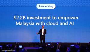 Microsoft announces $2.2b AI, cloud investment in Malaysia